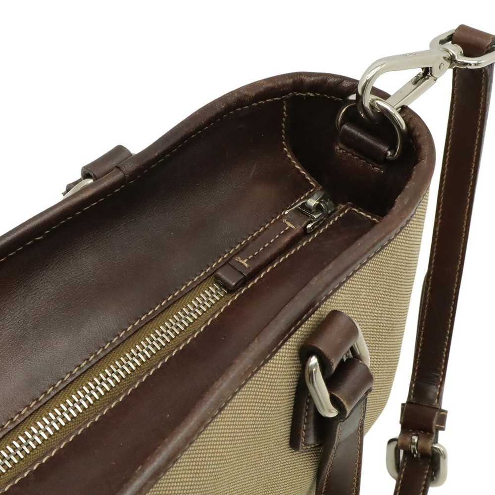 PRADA Brown Leather Shoulder Bag - Picture 6 of 10